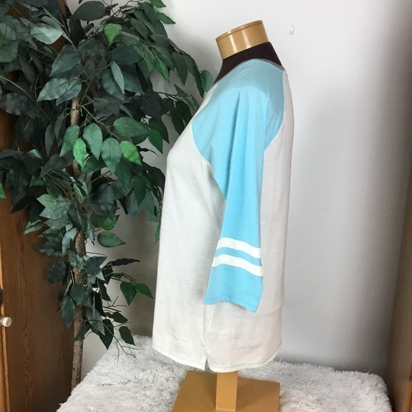 Relativity Small aqua arrow intimates sleep top - Picture 6 of 10